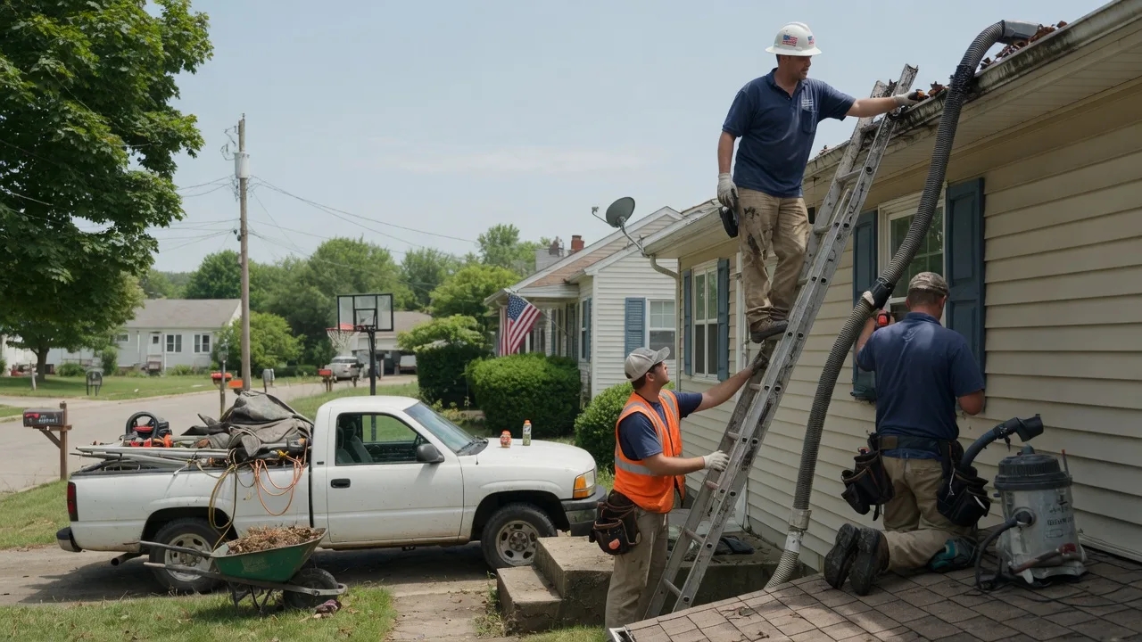 Gutter Installation in Walshville, IL near me
